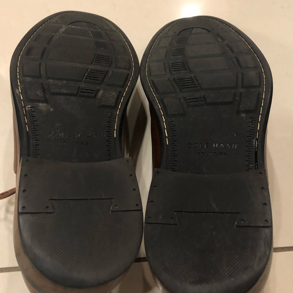 Size 10 Cole Haan Warren Apron Derby - Picture 6 of 7